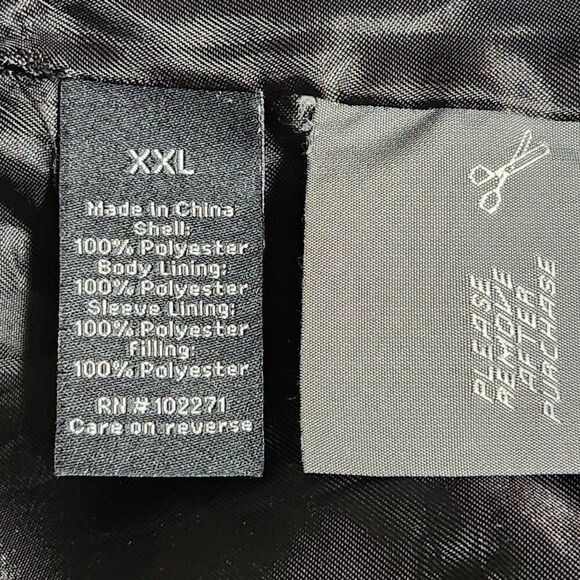 Apt 9 gray puffer coat soft  XXL - Picture 10 of 11